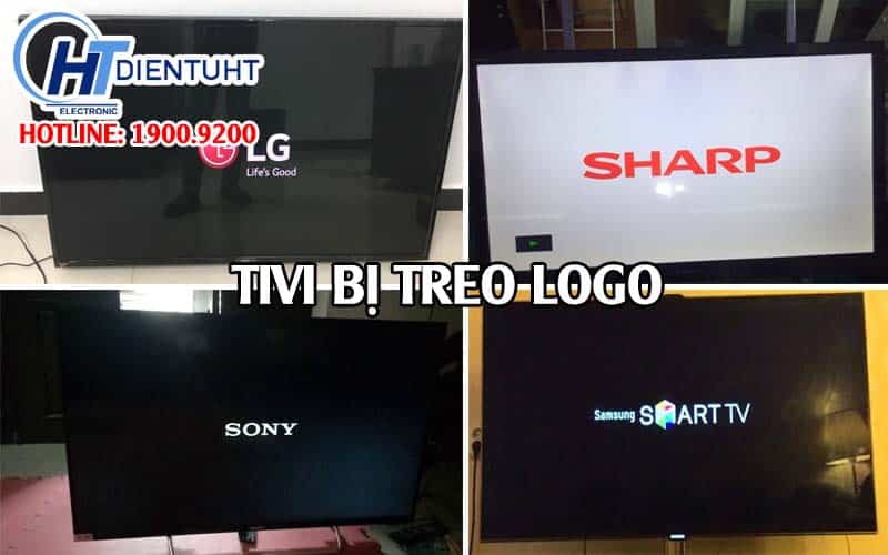 Sửa tivi bị lỗi treo logo - Điện tử HT