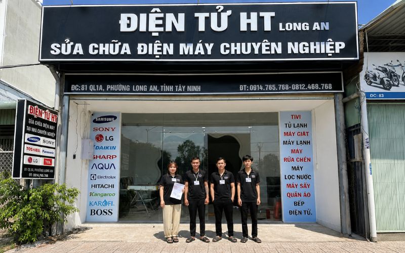 Kỹ thuật HT chi nhánh Long An sẵn sàn hỗ trợ vận chuyển, sửa chữa, kiểm tra tại nhà hoàn toàn miễn phí.