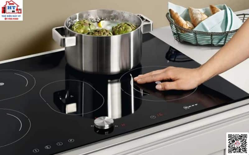 Bếp từ vào điện nhưng không nóng, không sử dụng được