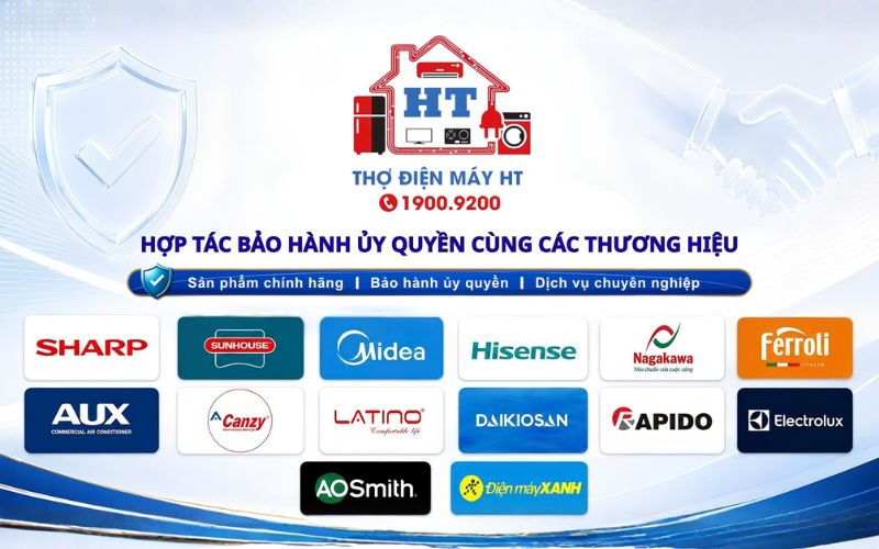 Phiếu và tem bảo hành dịch vụ sửa tủ lạnh Phiếu bảo hành và tem bảo hành của Hệ Thống Điện Tử HT cho dịch vụ sửa tủ lạnh