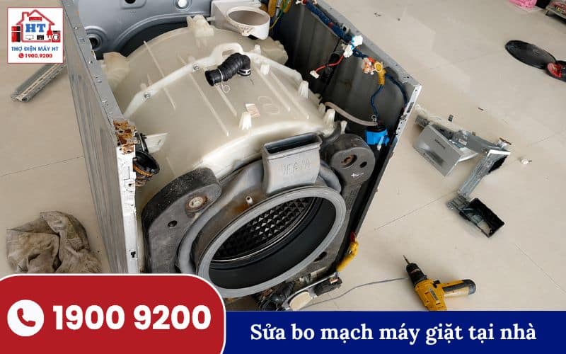 Sửa lỗi bo mạch máy giặt tại nhà Bình Tân
