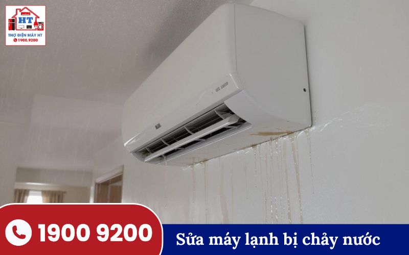 Máy lạnh chảy nước dàn lạnh Máy lạnh bị chảy nước ở dàn lạnh cần sửa chữa tại Đồng Tháp
