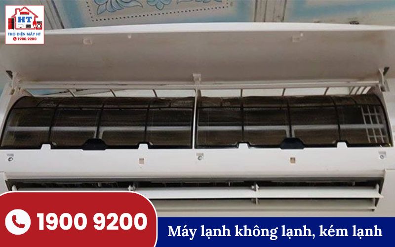 Máy lạnh không lạnh, kém lạnh Máy lạnh không lạnh, kém lạnh hoặc không mát khi hoạt động.