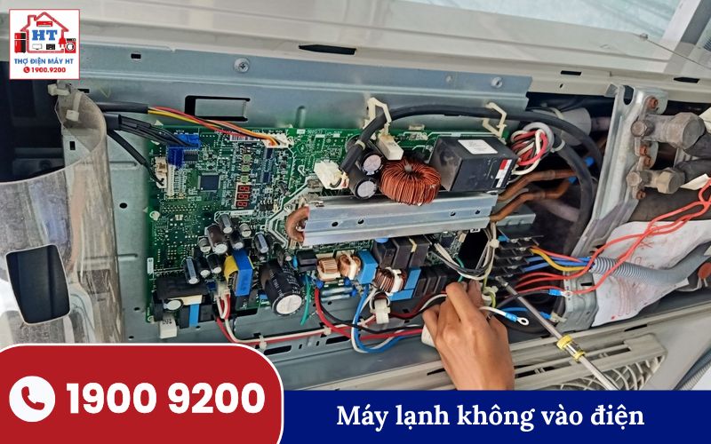 Điện Tử HT sửa các lỗi hư ở máy lạnh cho khách hàng tại nhà Quảng Trị.