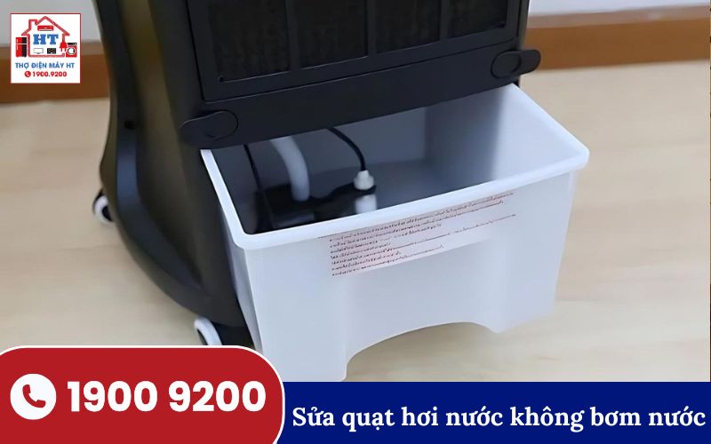 Sửa quạt hơi nước không bơm nước.