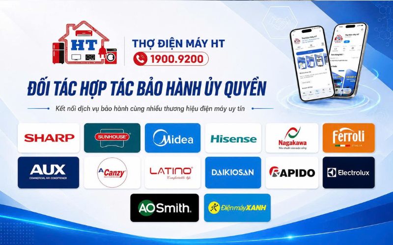 Ảnh hợp tác bảo hành ủy quyền - Điện Tử HT Hình ảnh hợp tác bảo hành ủy quyền của Điện Tử HT