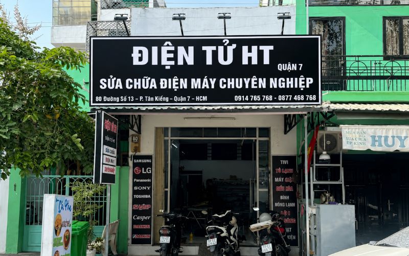 Ảnh trạm/khu vực hỗ trợ - Điện Tử HT Trạm Điện Tử HT hỗ trợ dịch vụ tại Quận 7