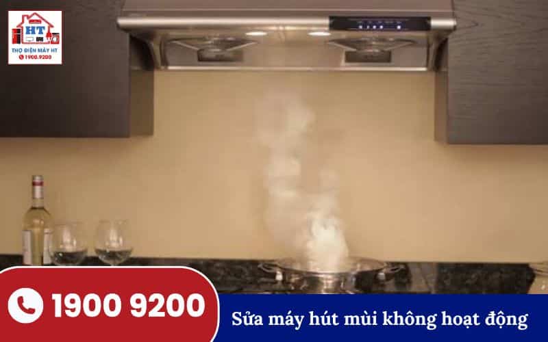 Máy hút mùi không hoạt động Máy hút mùi không hoạt động, không vào điện