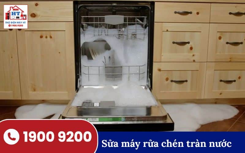 Sửa máy rửa chén bị tràn nước ra sàn tại Củ Chi, liên hệ đặt lịch ngay