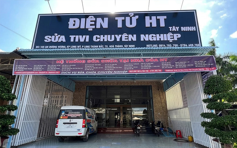 Ảnh trạm/khu vực hỗ trợ - Điện Tử HT Trạm Điện Tử HT hỗ trợ dịch vụ tại Tây Ninh