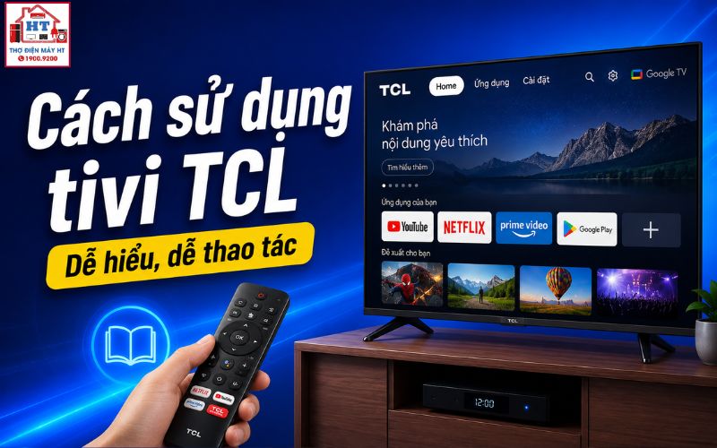 cách sử dụng tivi TCL