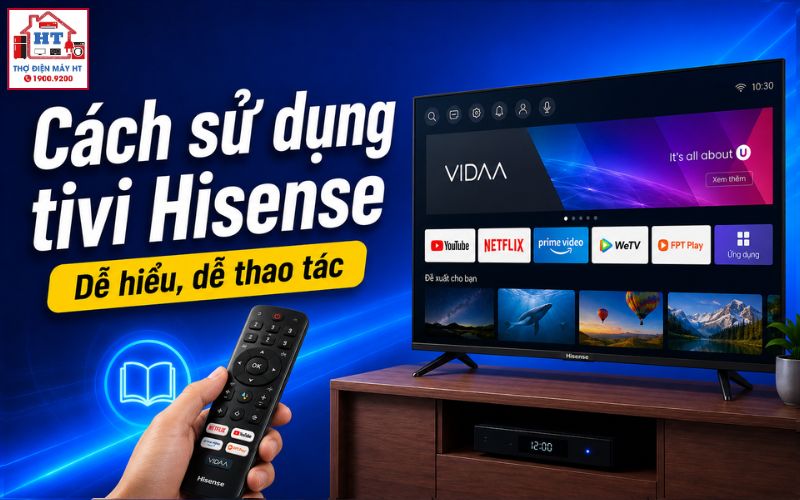 cách sử dụng tivi Hisense