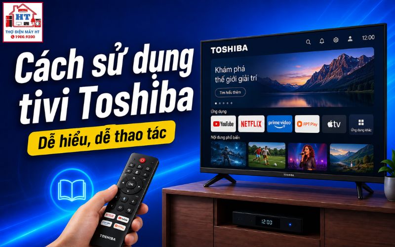 cách sử dụng tivi Toshiba