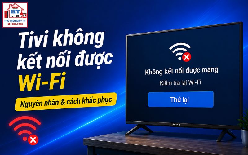 tivi không kết nối được wifi