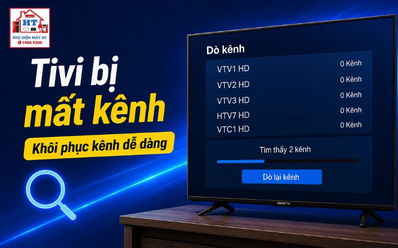tivi bị mất kênh