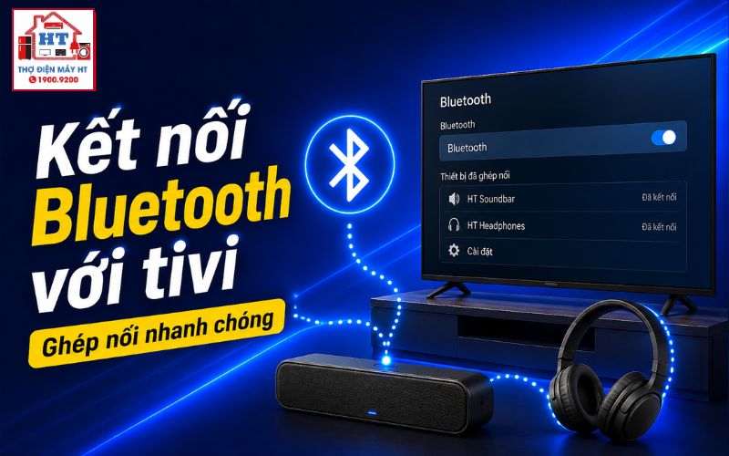 cách kết nối Bluetooth với tivi