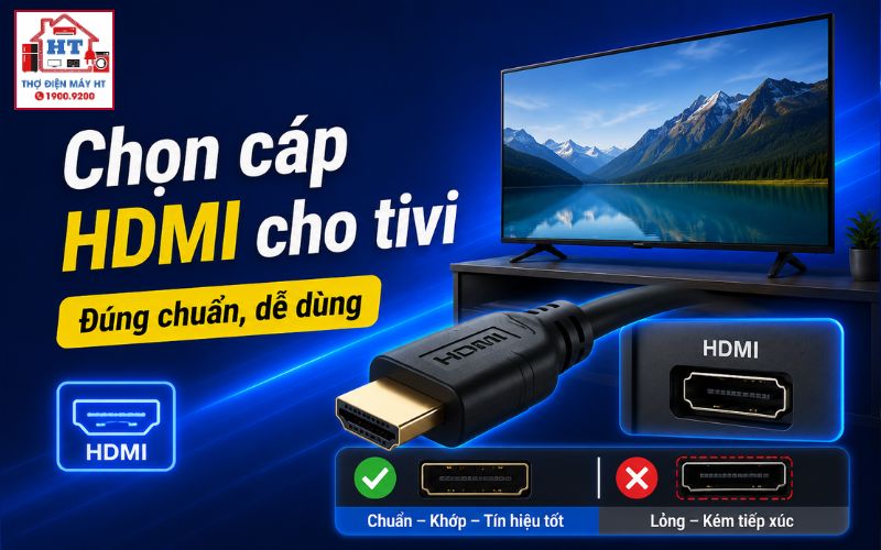 cách chọn cáp HDMI cho tivi