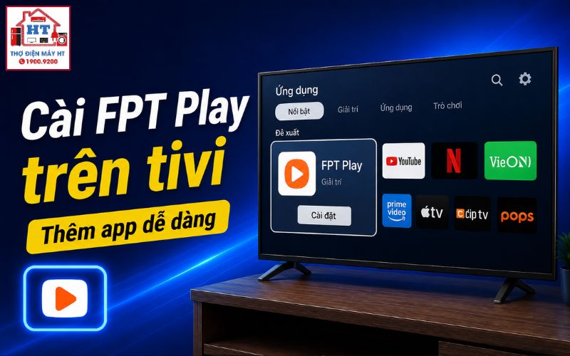 cách cài FPT Play trên tivi