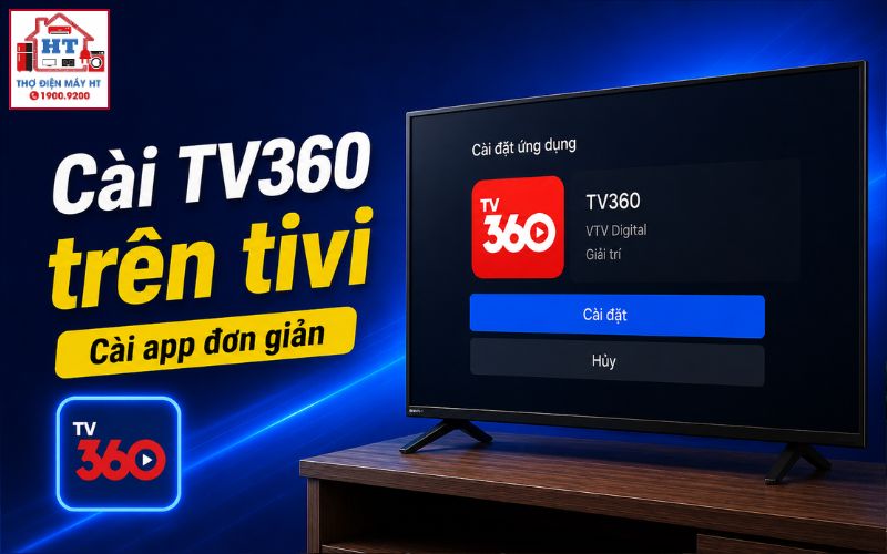 cách cài TV360 trên tivi