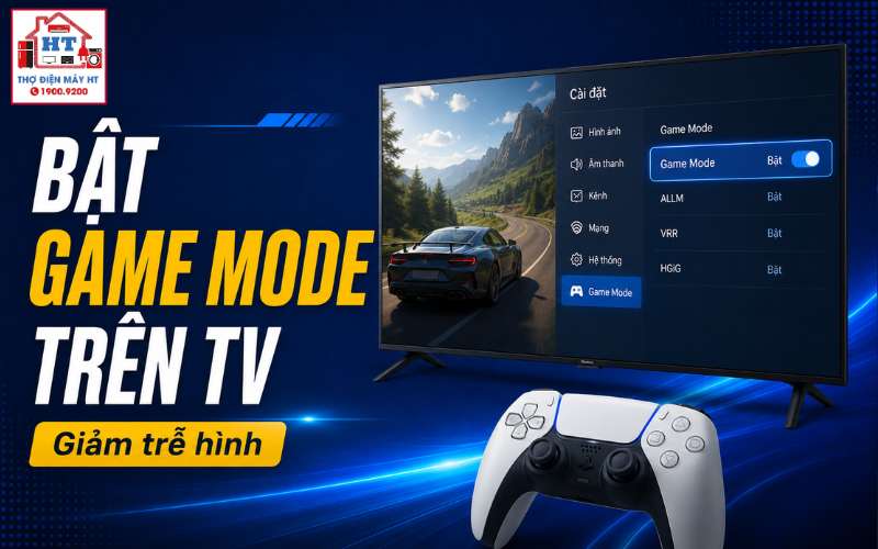 cách bật Game Mode trên tivi