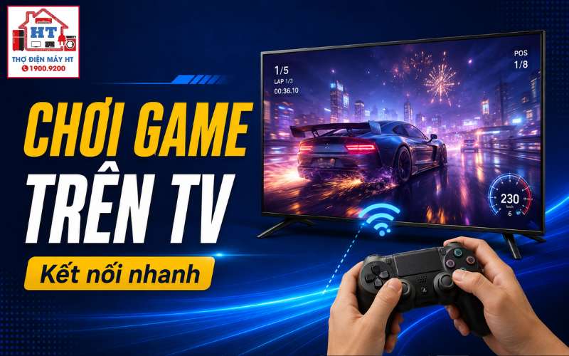 4 cách chơi game trên tivi phổ biến nhất, từ console đến cloud