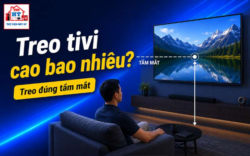 treo tivi cao bao nhiêu là hợp lý