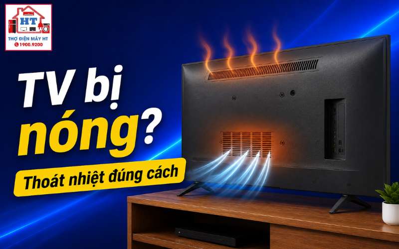 tivi bị nóng có bình thường không