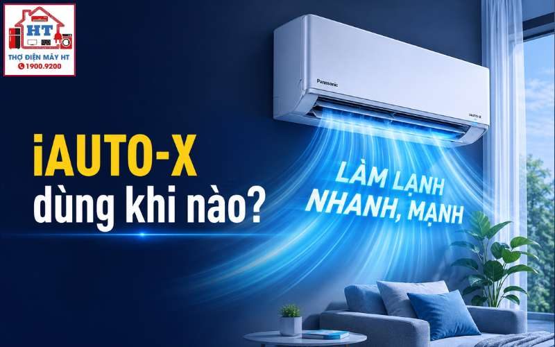 Cách Dùng Chế Độ iAUTO-X Máy Lạnh Panasonic: Làm Mát Nhanh và Hiệu Quả