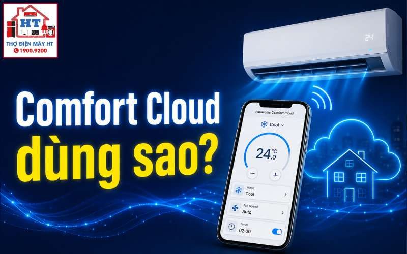 Cách dùng Panasonic Comfort Cloud: Điều khiển máy lạnh từ xa trên điện thoại