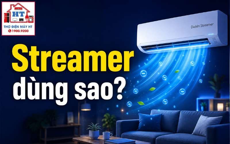 Cách dùng chế độ Streamer máy lạnh Daikin để không khí trong lành hơn