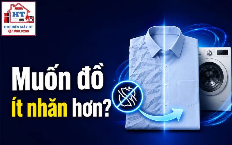 Cách Giặt Quần Áo Bằng Máy Giặt Không Bị Nhăn: Hướng Dẫn Từng Bước