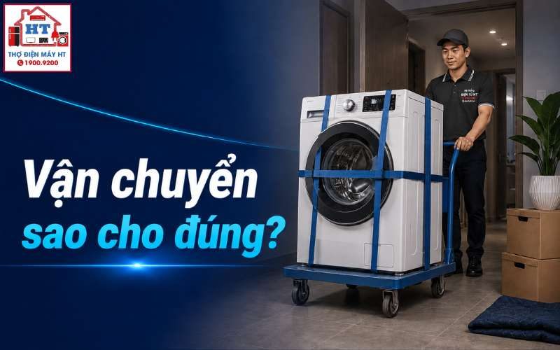 Cách Vận Chuyển Máy Giặt An Toàn Khi Chuyển Nhà: Hướng Dẫn Từng Bước