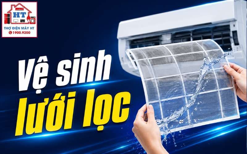 Cách Vệ Sinh Lưới Lọc Máy Lạnh Tại Nhà An Toàn, Đúng Cách