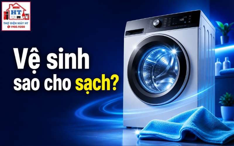 Cách Vệ Sinh Máy Giặt Tại Nhà Đúng Cách, An Toàn và Hiệu Quả
