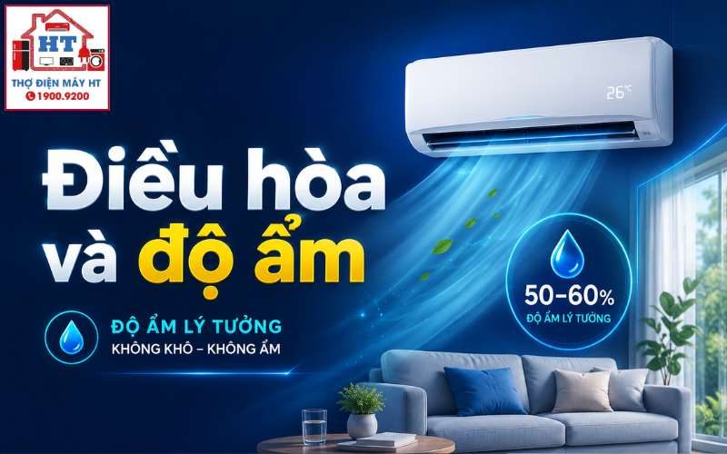 Độ Ẩm Phòng Điều Hòa: Mức Tốt Nhất & Cách Cân Bằng Hiệu Quả