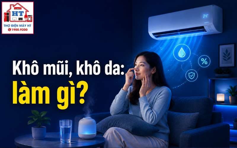 Cách Dùng Điều Hòa Không Bị Khô Mũi, Khô Da: Hướng Dẫn Toàn Diện