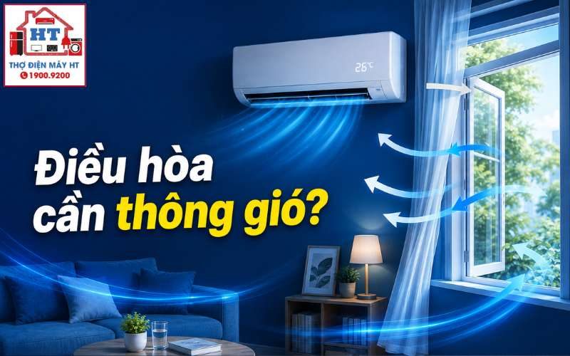 Dùng Điều Hòa Có Cần Thông Gió? 4 Cách Đảm Bảo Sức Khỏe & Tiết Kiệm