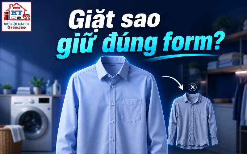 Cách Giặt Quần Áo Bằng Máy Giặt Không Bị Co, Dão Hay Mất Form