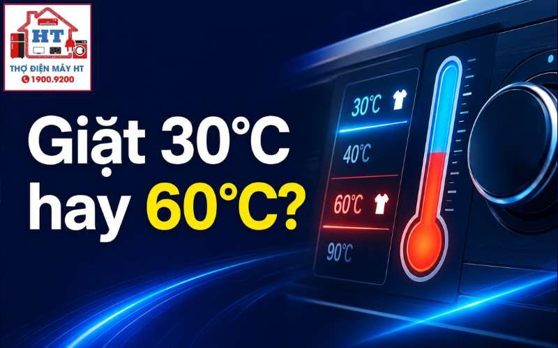 Cách Chọn Nhiệt Độ Giặt Máy Giặt Phù Hợp Từng Loại Quần Áo