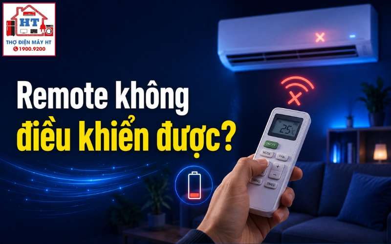 Remote Máy Lạnh Không Điều Khiển Được? 5 Bước Kiểm Tra Tại Nhà