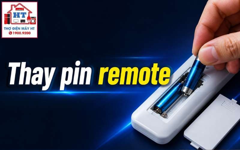 Cách Thay Pin Remote Máy Lạnh Tại Nhà: An Toàn và Đúng Kỹ Thuật