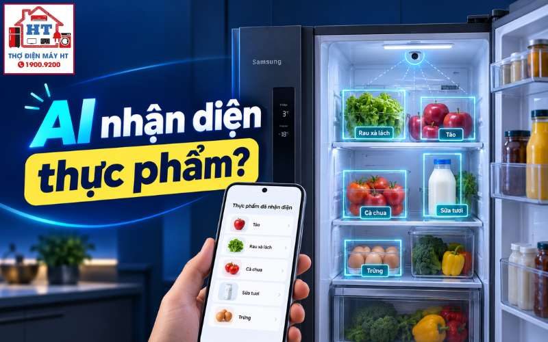 Cách Dùng AI Vision Inside Tủ Lạnh Samsung: Quản Lý Thực Phẩm & Giới Hạn