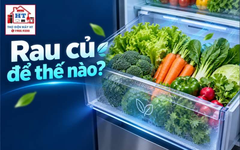 Cách bảo quản rau củ trong tủ lạnh tươi lâu không úng thối
