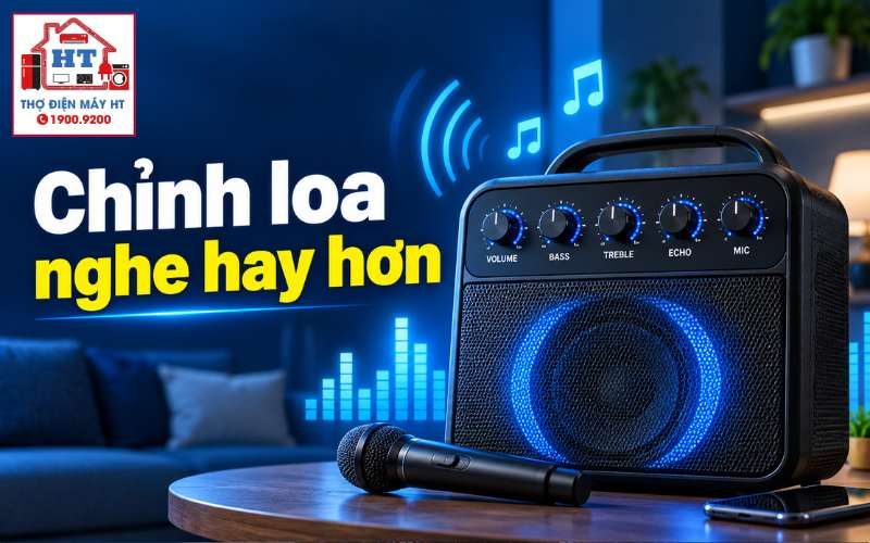 Cách Chỉnh Loa Kéo Hát Karaoke Nhẹ Hơi, Rõ Tiếng & Không Bị Hú