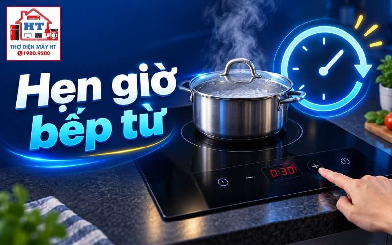 Cách Hẹn Giờ Bếp Từ Chuẩn Xác Cho Từng Vùng Nấu, Tránh Cháy Khét