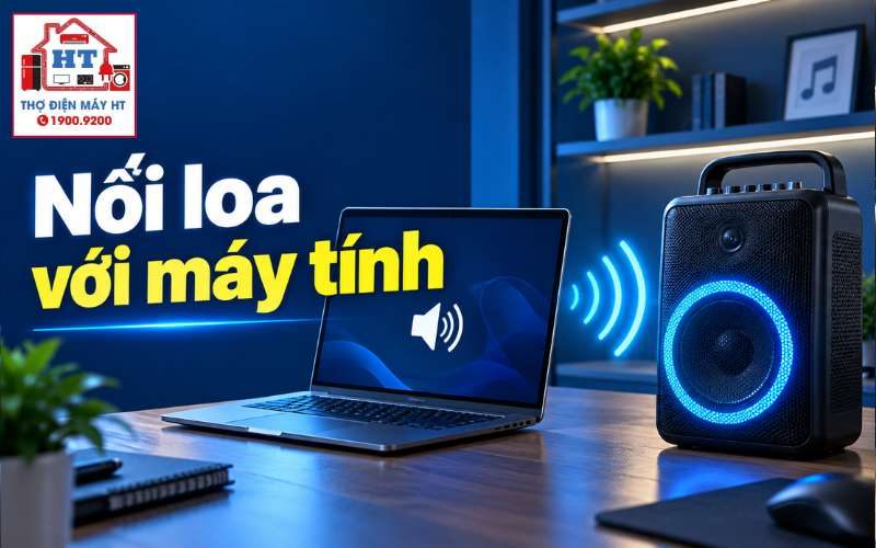Cách kết nối loa kéo với máy tính hoặc laptop qua Bluetooth, dây cáp