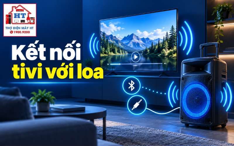 Cách Kết Nối Tivi Với Loa Ngoài, Loa Kéo Chuẩn & Khắc Phục Lỗi