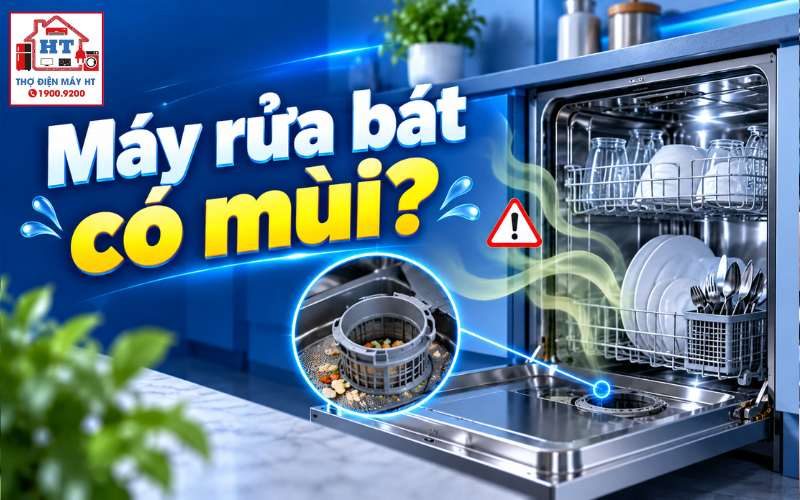 Cách Khử Mùi Máy Rửa Bát An Toàn, Sạch Triệt Để Tại Nhà