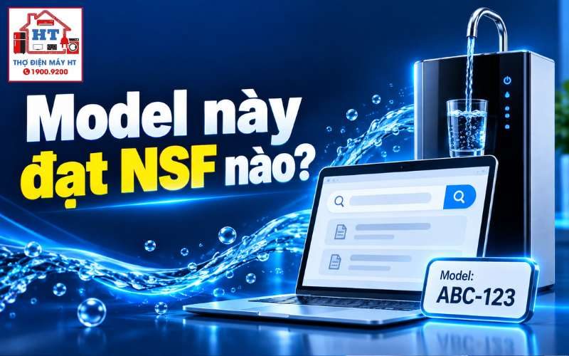 Cách Tra Cứu Chứng Nhận NSF Máy Lọc Nước Theo Model Chính Xác Nhất
