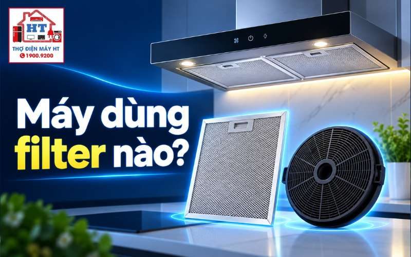 Cách kiểm tra máy hút mùi dùng filter than hoạt tính loại nào tại nhà